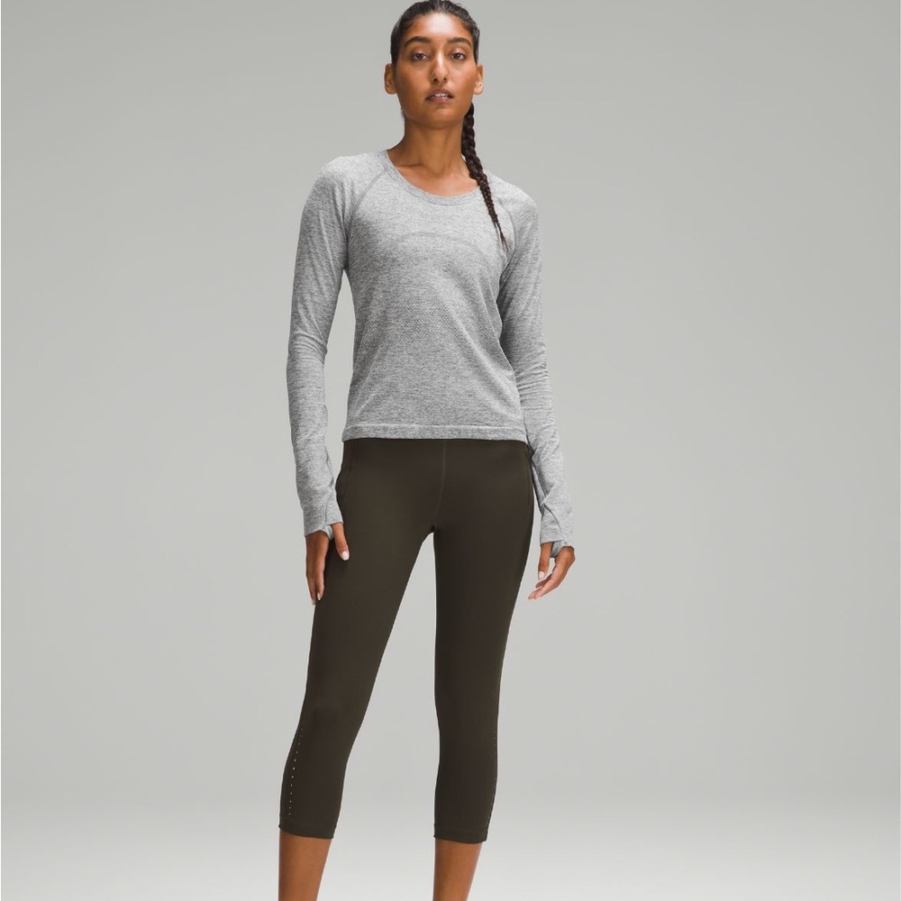 LULULEMON Swiftly Tech Long Sleeve Shirt 2.0 gray